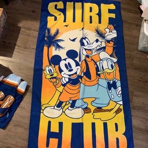Disney Surf Club Beach Towel
